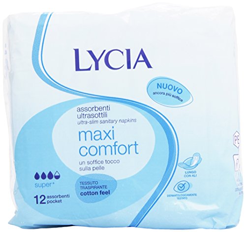 Lycia Comfort Lungo Ultra Con Ali 12 Pezzi