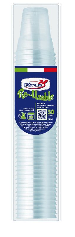 DOPLA BICCHIERI DIAMANTE 250CCX50