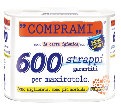 COMPRAMI - Sempre - 4 Rotoli Di Carta Igienica