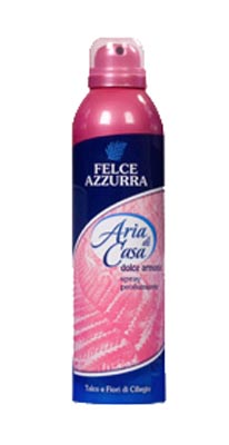 FELCE AZZURRA - Deodorante Spray Per Ambienti Aria Di Casa Talco E Fiori Di Ciliegio 250 Ml