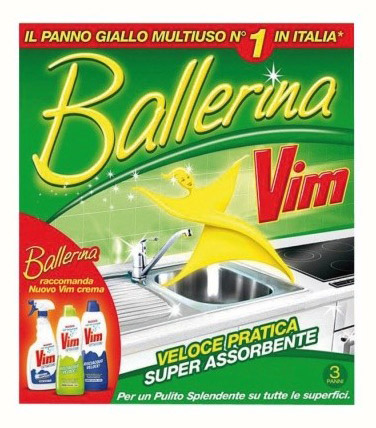 VIM PANNO BALLERINA 3PEZZI