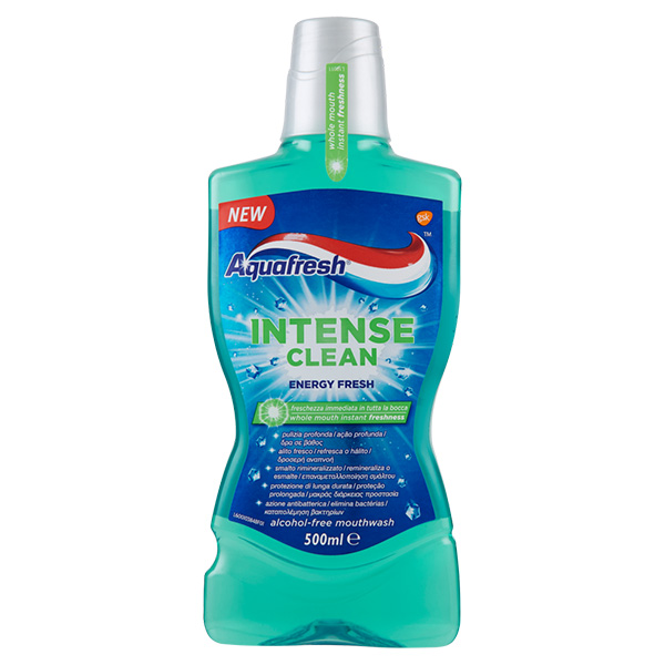 AQUAFRESH COLLUTT 500ML INTEN &amp;CLEAN