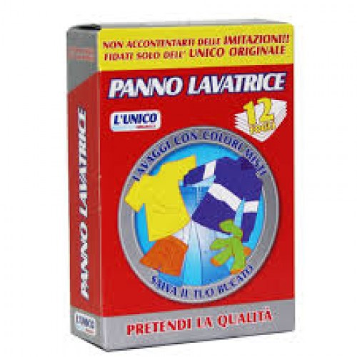 L UNICO - Panno Lavatrice - 12 Fogli Assorbicolore