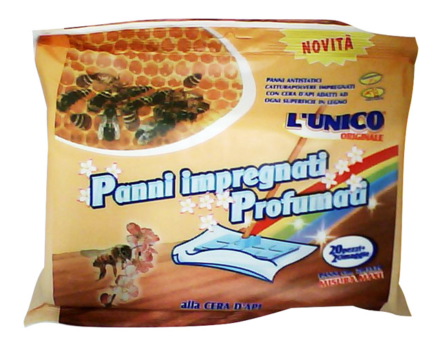 UNICO PANNO CATTURAPOLVERE 20PEZZI CERA API