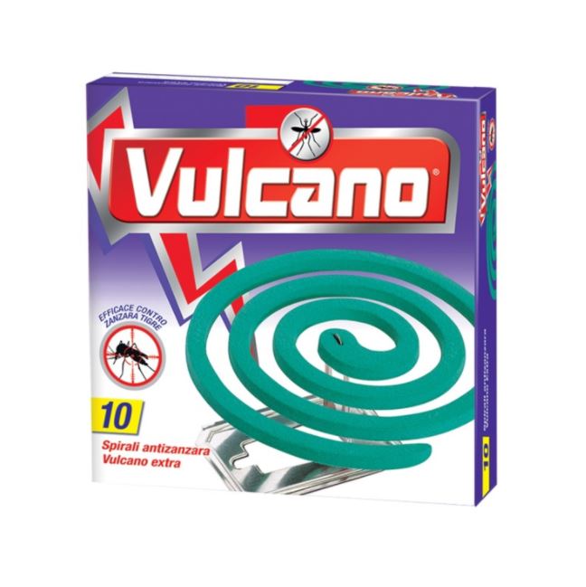 Spira Vulcano Spirali Antizanzare 10PEZZI