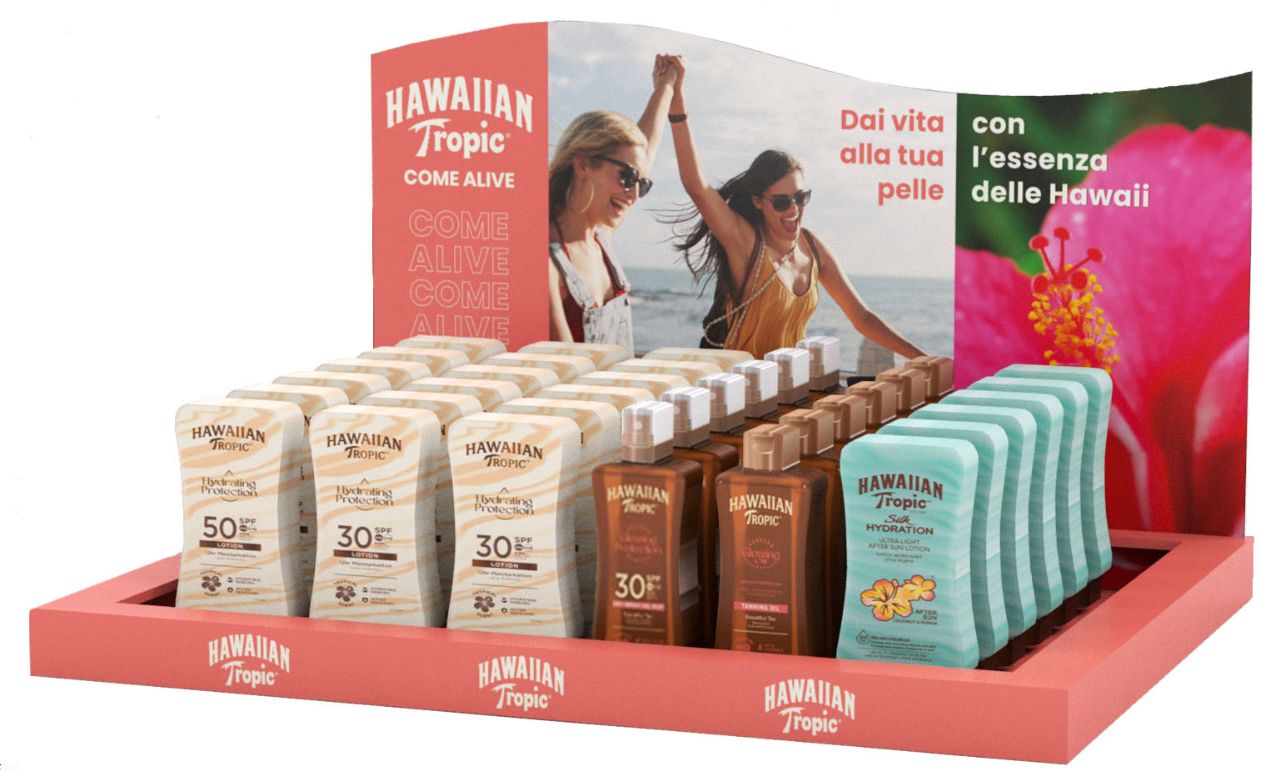 HAWAIIAN TROPIC SOLARI EXPO36PEZZI