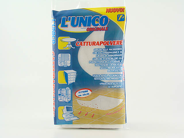 UNICO PANNO CATTURAPOLVERE 10PEZZI 60X35