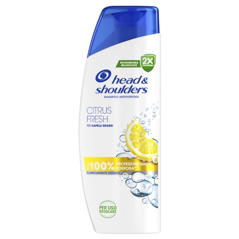 HEAD & SHOULDERS - Citrus fresh - shampoo antiforfora per capelli grassi 250 ml