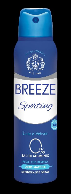 BREEZE - Sporting - deodorante spray 150 ml