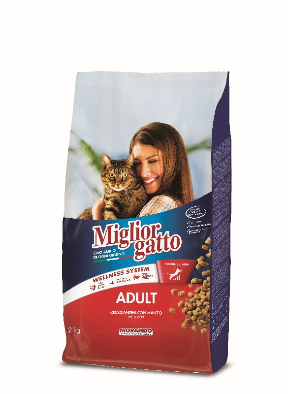 Migliorgatto Crocc 2Kg Manzo