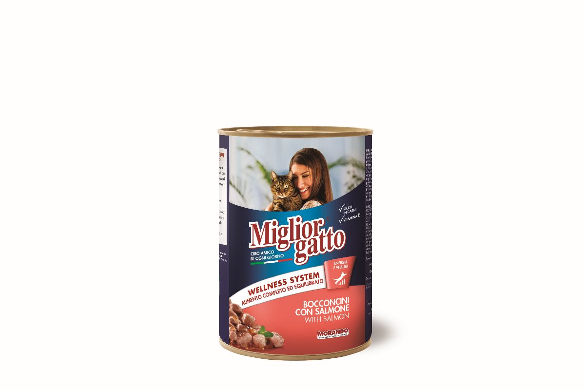 Migliorgatto Bocconcini 405Gr Salmone