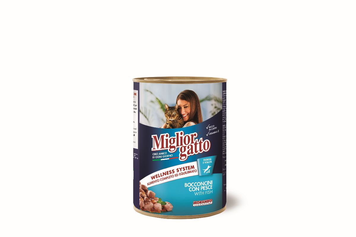 Migliorgatto Bocconcini 405Gr Pesce