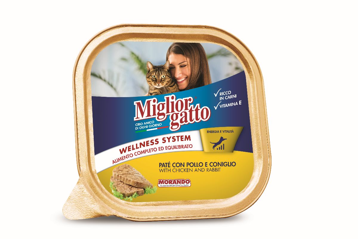 Migliorgatto Vaschette 100Gr Pollo/Coniglio