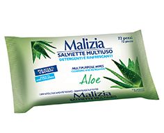 MALIZIA SALVIETTINE 72PEZZI MULTIUSO ALOE