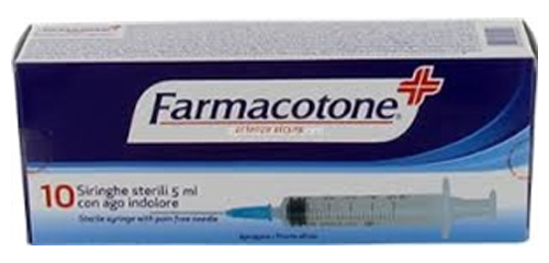 FARMACOTONE SIRINGHE 5ML 10PEZZI