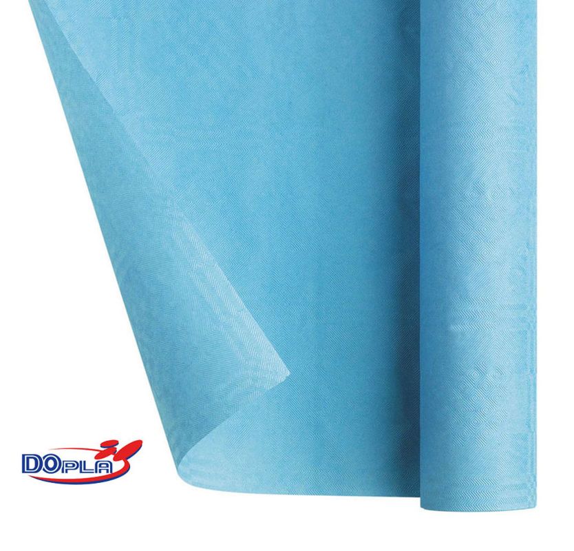 DOPLA TOVAGLIA ROTOLO 120X700CM AZZURRA