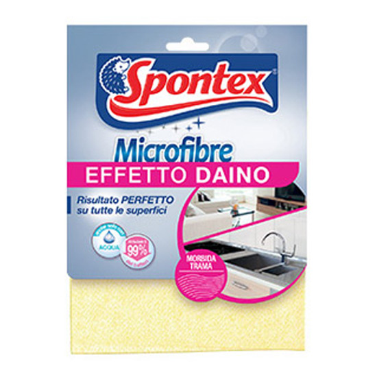 SPONTEX - Microfibre Effetto Daino - Panno Per La Pulizia Delle Superfici