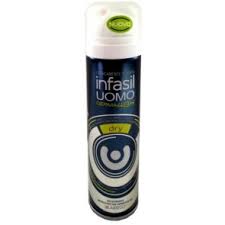INFASIL - Uomo Derma48H Dry - deodorante spray efficacia 48 ore 150 ml