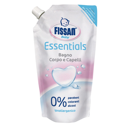 FISSAN BABY ESSENTIALS BAGNO 500ML POUCH