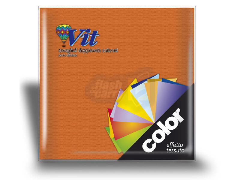 VIT TOVAGLIOLI 33X33 25PEZZI ARANCIO