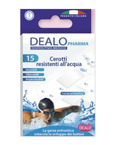 DEALOPHARMA CEROTTI 15PEZZI RESIST ACQUA