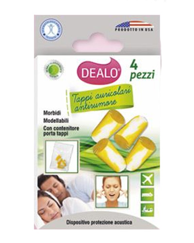 DEALOPHARMA TAPPI AURICOLARI 4PEZZI