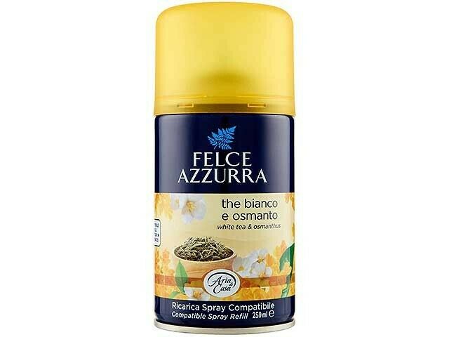 FELCE AZZURRA - Aria Di Casa The Bianco E Osmanto - Ricarica Per Profumatore Casa 250 Ml