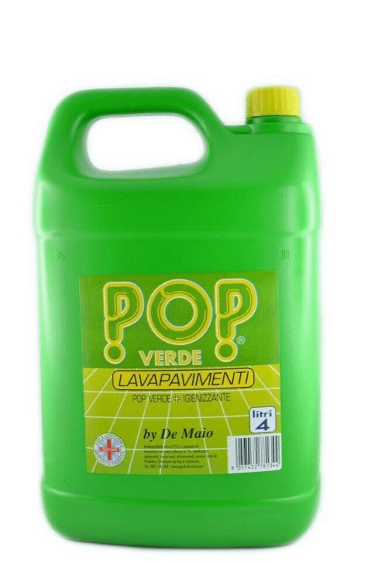 POP LAVAPAVIMENTI 4LT TANICA VERDE