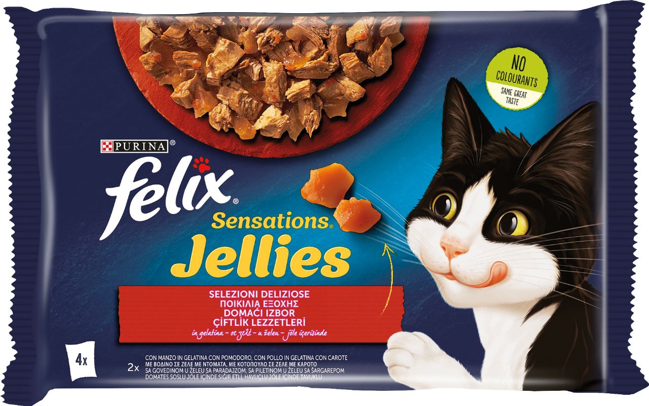 Felix Sensat Gatto 4X85Gr Man/Pom-Pol/Ca