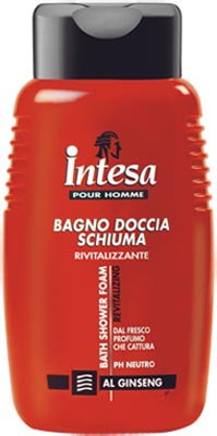 INTESA - bagno doccia rivitalizzante al ginseng 500 ml