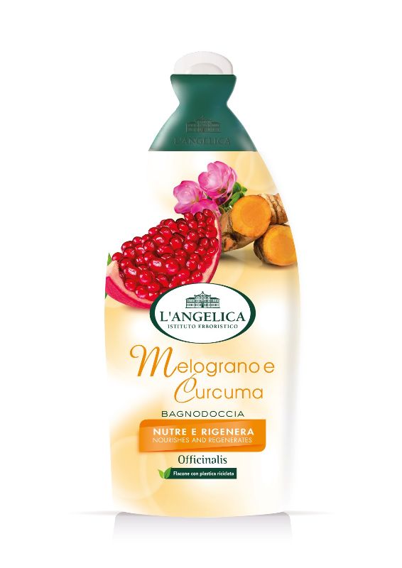L'angelica - Bagnoschiuma Con Curcuma E Melograno 500 Ml