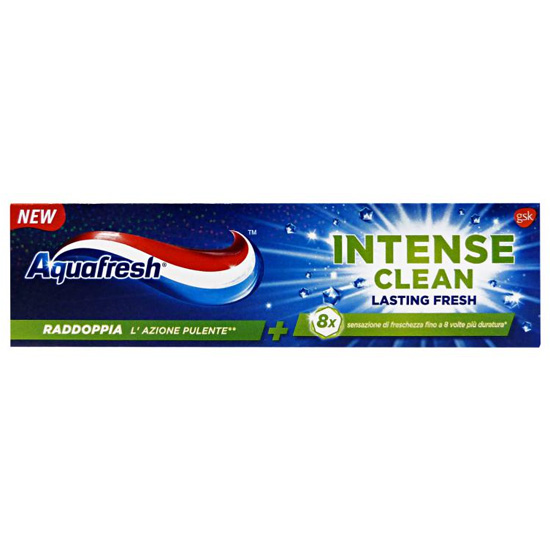 AQUAFRESH DENTIFRICIO 75ML INTENSE LAST FRESH