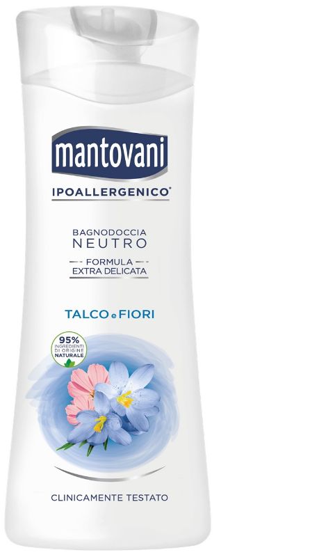MANTOVANI - Bagnodoccia Talco e Fiori Bianchi 400 ml