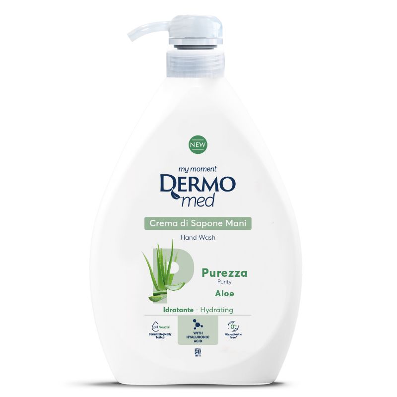 Dermomed - Crema di sapone mani con Aloe 1000 ml