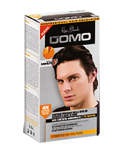 Renee Blanche - Per uomo - colorazione per capelli permanente N. 4N Castano