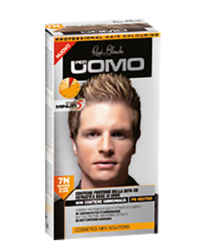 Renee Blanche - Per Uomo - Colorazione Per Capelli Permanente N. 7N Biondo