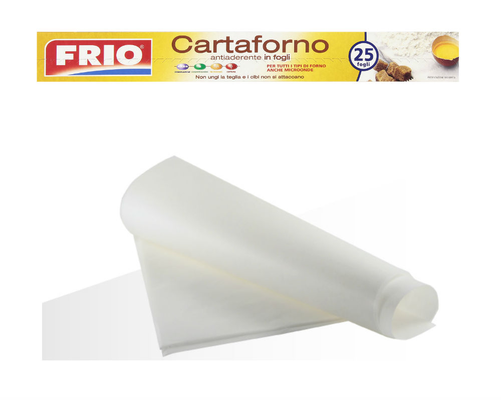FRIO CARTA FORNO 25FOGLI PRETAGLIATA