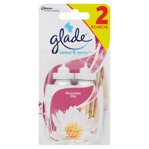 GLADE SENSE&amp;SPRAY RICARICA X2 RELAX ZEN