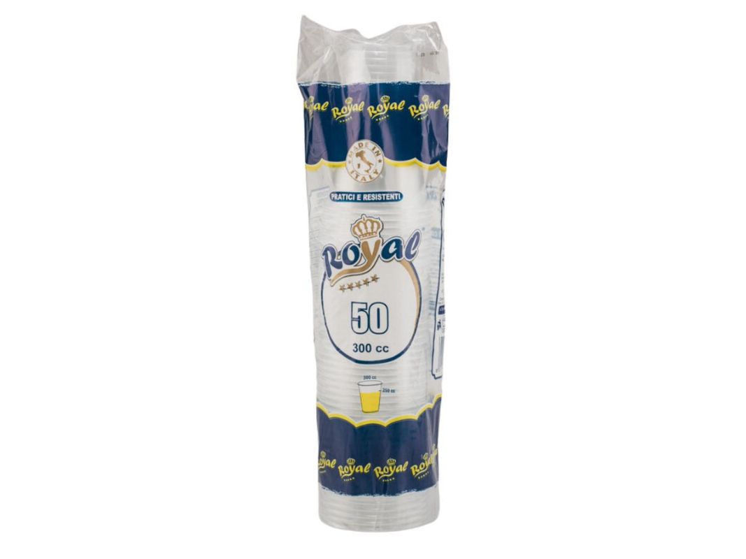 MAJOR BICCHIERI CRYSTAL 300CC 50PEZZI ROYAL