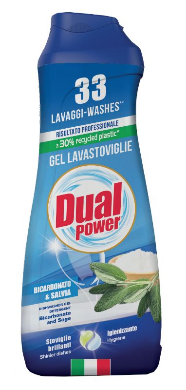 DUAL GEL LAVASTOVIGLIE SUPERGEL 660ML CLA/BIC