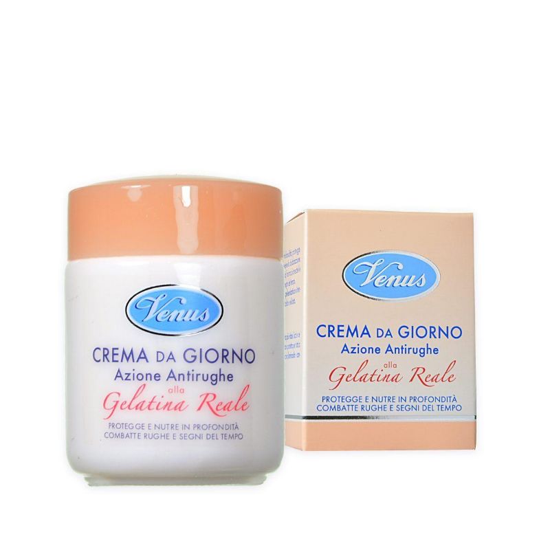 crema per il viso da giorno anti rughe alla gelatina reale