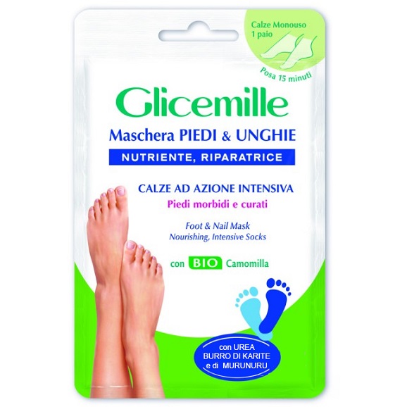 GLICEMILLE CALZE MASCHERA PIEDI&amp;UNGHIE