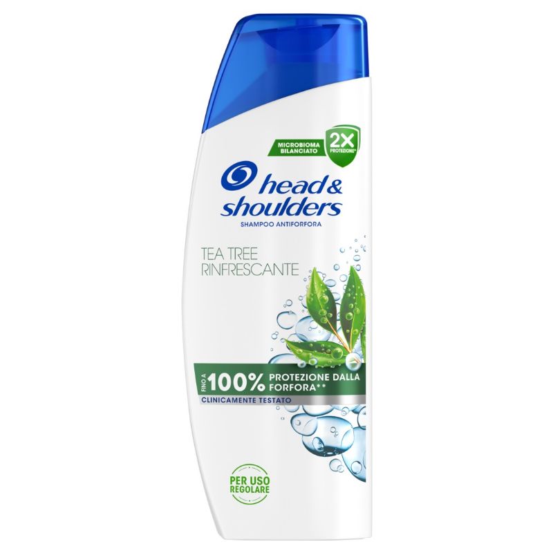 HEAD &amp; SHOULDERS - Tea tree rinfrescante - shampoo antiforfora 250 ml