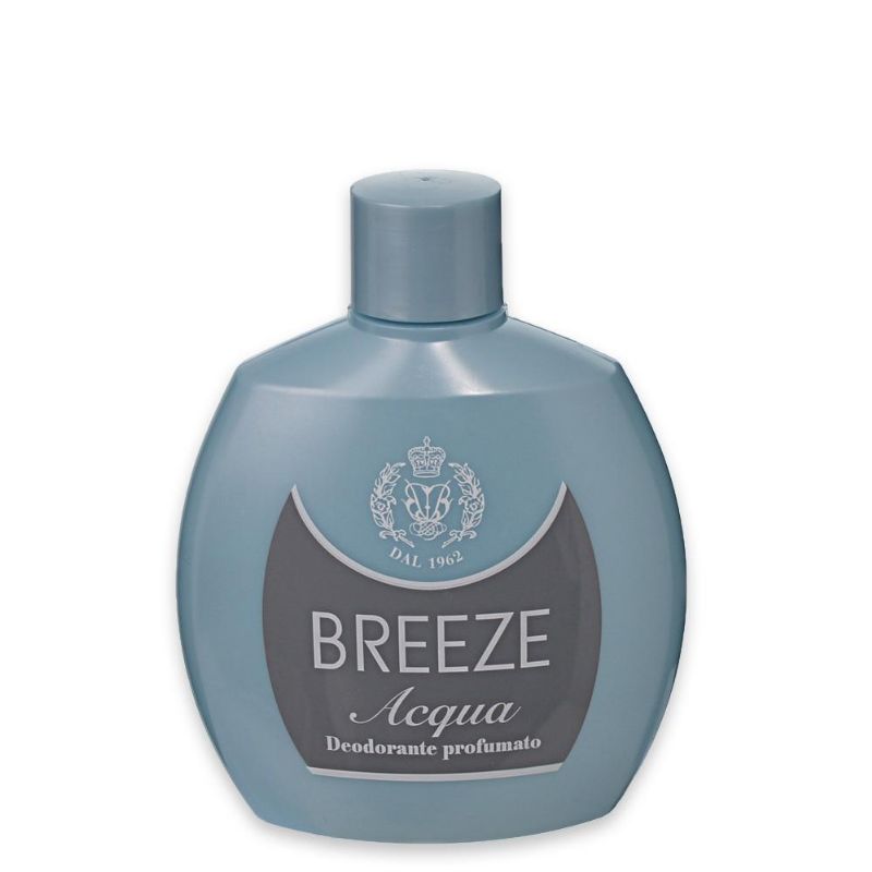 BREEZE - Acqua - Deodorante Squeeze Senza Gas 100 ml