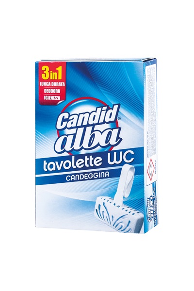 CANDIDALBA WC TAVOLETTA SOLIDA 2PEZZI