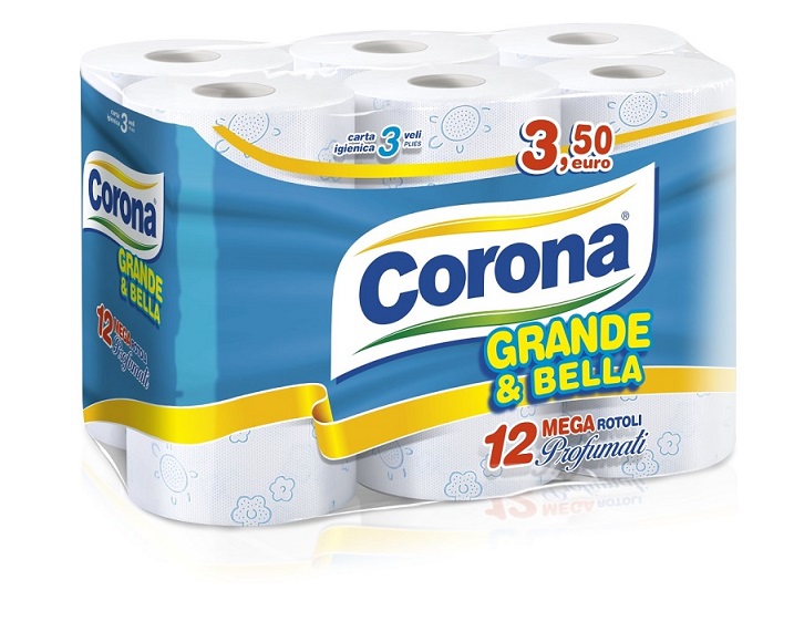 CORONA IGIENE 12RT 3 VELI GRANDE&amp;BELLA PROFUMATA