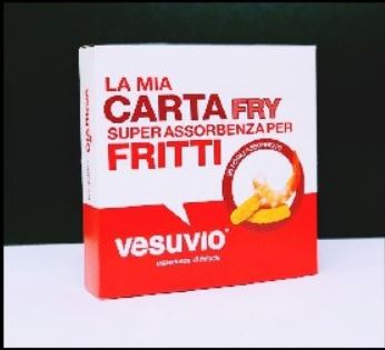 VESUVIO CARTA FRITTI PRETAGLIATA 20PEZZI