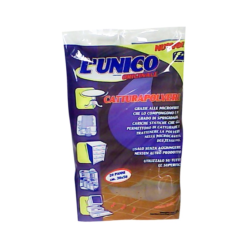 UNICO PANNO CATTURAPOLVERE 20PEZZI 30X50