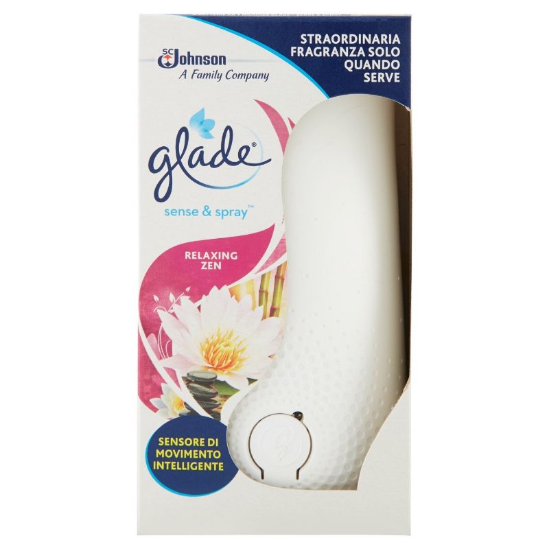 GLADE - Sense &amp; Spray - Diffusore D'Essenza - Relaxing Zen