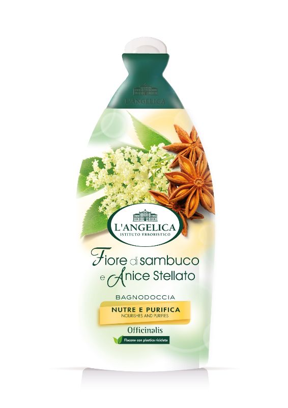 L'Angelica - Bagnodoccia Al Fiore Di Sambuco E Anice Stellato 500 Ml